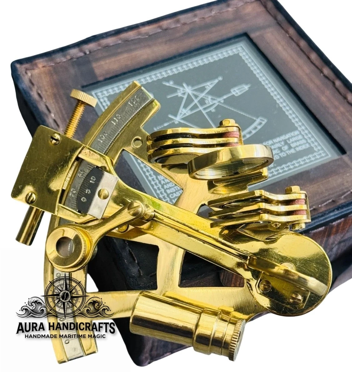 Antique Original WWI Antique Maritime Navigational Instruments for