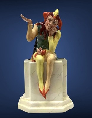 Carltonware Jester Ltd Edition 85/500 Originalkarton modelliert von Andrew Moss