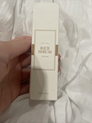 I'm From Rice Toner Mugwort Essence Fig Boosting Essence 30ml New Sealed 06/27