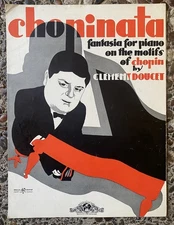 Rare Doucet Clement Chopinata Novelty Chopin Fantasia For Piano 1927