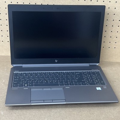 HP ZBook 15 G6 i7-9850H 2.6GHz 32GB Ram Quadro T1000- Fair *No SSD