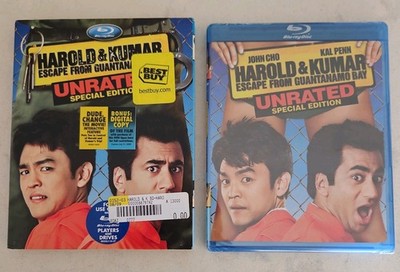 Harold & Kumar Escape from Guantanamo Bay (Blu-ray, 2008)