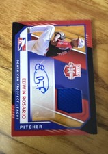 2021 Panini Elite Extra Edition - Dominican Prospect League Material Signatures
