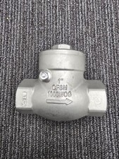 1" Inch Swing Check Valve ONE-WAY NPT Stainless Steel CF8M 1000 WOG