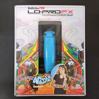 BaBylissPRO LO-PRO FX Cordless Trimmer T-Blade  Blue Influencer Edition