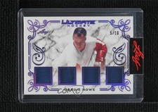 2023 Leaf Ultimate Hockey Icons Purple Spectrum 5/10 Gordie Howe #HI-04 HOF 1q2