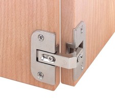 Pair Pie Cut Corner Hinges Concealed Cabinet Door 35 mm Cup 343.90.710 of Hafele