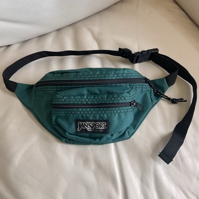 JanSport Teal Waist Belt Bag Fanny Pack Made in USA Vintage | eBay