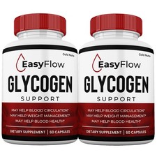 (2 Pack) EasyFlow Blood Support Capsules, Easy Flow Glyco Pills, Glyco Optimi...