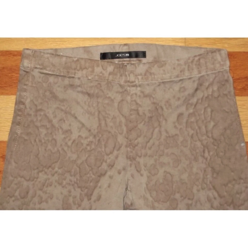 NUEVO JOE'S JEANS LEGGINGS BRONCEADO MANCHAS DE LEOPARDO ANIMAL PRINT PANTALONES ELÁSTICOS S NUEVO CON ETIQUETAS Foto 2 de 4