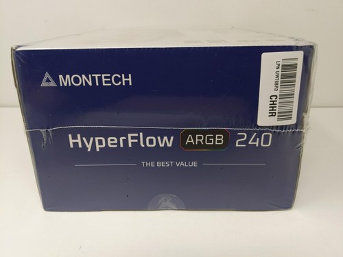 Montech Hyperflow Argb 240 - Aio Cpu Liquid Cooler, Intel & AMD Compatible - Afbeelding 8 van 8