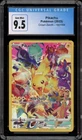 Pokemon Pikachu Crown Zenith Secret Rare Full Art #160 CGC 9.5