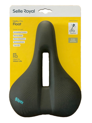 Fahrrad Sattel Selle Royal Float Moderate Unisex schwarz NEU