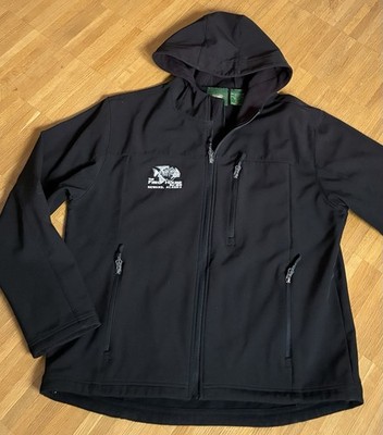 Stillwater Supply Co. Softshelljacke - Gr. M - Schwarz - Freizeitjacke - Angeln 