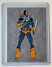 Deathstroke Limited Edition Artist Signed "DC Comics" Trading Card 2/10
