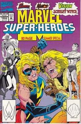 MARVEL SUPER-HEROES - 80 page special - Summer 1992 - Back Issue