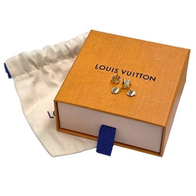 Louis Vuitton Empreinte Ear Studs 18K / Au750 Yellow Gold