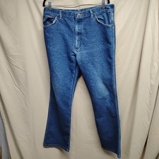 USA Made Men Size 38" x 30" Denim Blue Jeans