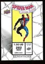 2024 Marvel Renditions Spider-Man Corner Box Insert Card CB-39 | Spider-Man