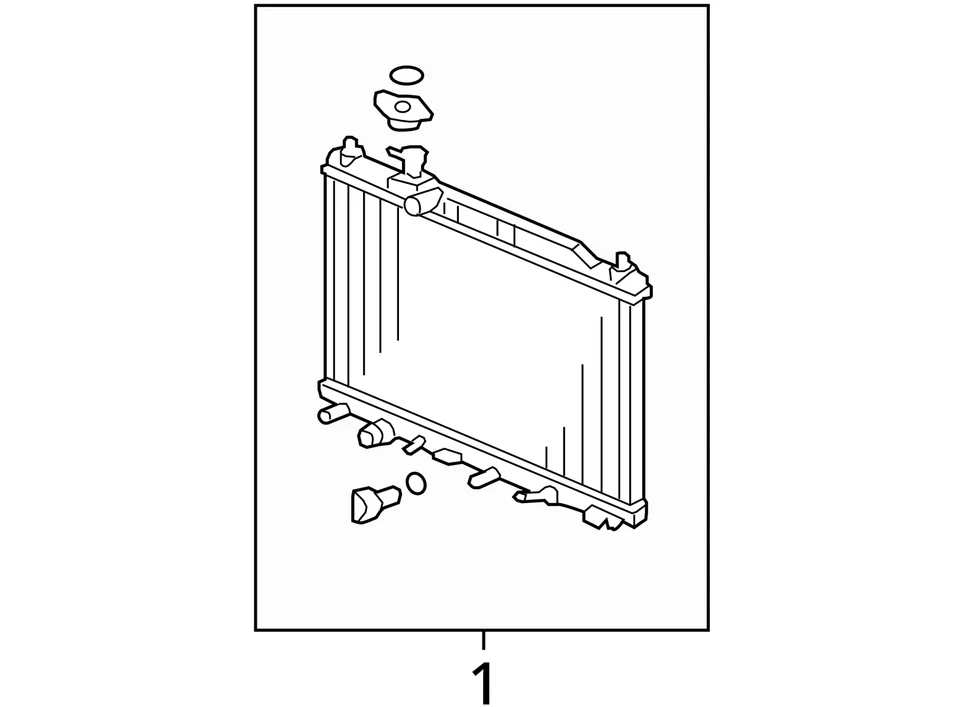 Radiator Fits 09 CR-V 3047952 Foto 4 de 4