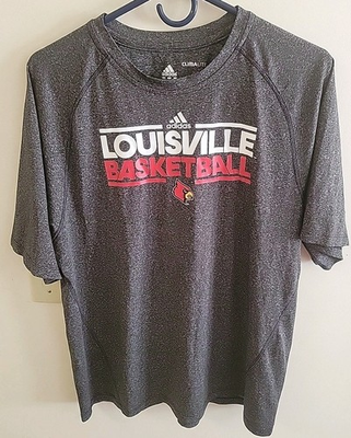 #ad #ad Adidas Climalite Louisville Cardinals ACC Basketball Mens Shirt Large $17.00