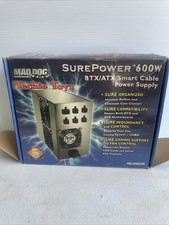 Mad Dog Sure Power 600w MD-600SCPS. NO POWER CORD