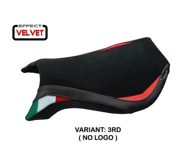 Sattelbezug Komplet Sitz Natori Trico Velvet Rot TPZ MV AGUSTA F4 1999 2009 ti