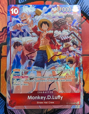 Monkey D. Luffy ST10-006 - One Piece Day Dallas 2025 Promo Card