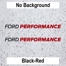 2pcs Ford Performance Decal Automotive Vinyl Stickers For Truck Sport Cars