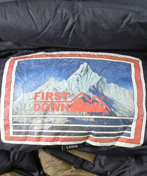 FIRST DOWN Down Jackets / Down Vests BrownxBlack L 2200604297013 - Image 3 of 4
