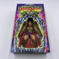 New (UNPUNCHED) Masters Of The Universe He-Ro The Powers Of Grayskull Figure