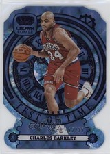 2023-24 Panini Crown Royale Test of Time Purple 12/25 Charles Barkley #7 HOF 3d3