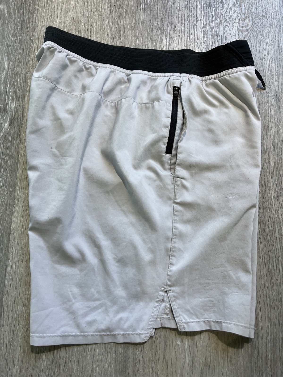 Reebok CrossFit 9” Pull-On WOD Boardshorts Training Shorts GRAY BLACK MEDIUM thumbnail 12