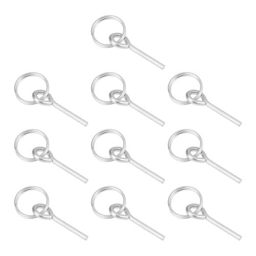 Goupilles de blocage 4x30 mm en acier pour éviter le décrochage des mâts de tente