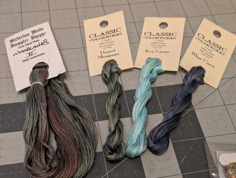 Curated Thread Lot - AS-IS !EXCLUSIVE! IN-HOUSE DYES, Kreinik, MORE!- 112125LOTB - Image 3 of 4