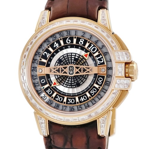 HARRY WINSTON Ocean Retrograde Automatic 42 OCEAHR42RR002 TO27...