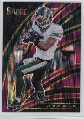 2025 Panini Select Club Level Purple Shock Prizm 17/699 Garrett Wilson #275 0u06