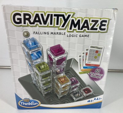 Board Game Gravity Maze - Falling Marble Logic STEM Toy for Kids Ages 8+Up New