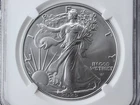 NobleSpirit 2025 W American Burnished Silver Eagle 1oz NGC MS 70 Uram Signature