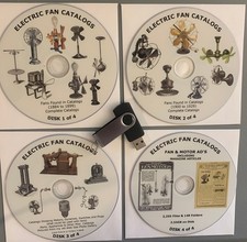 Antique Electric Motordynamofan Research Catalog Ad Collection Ac Dc Edison Ge