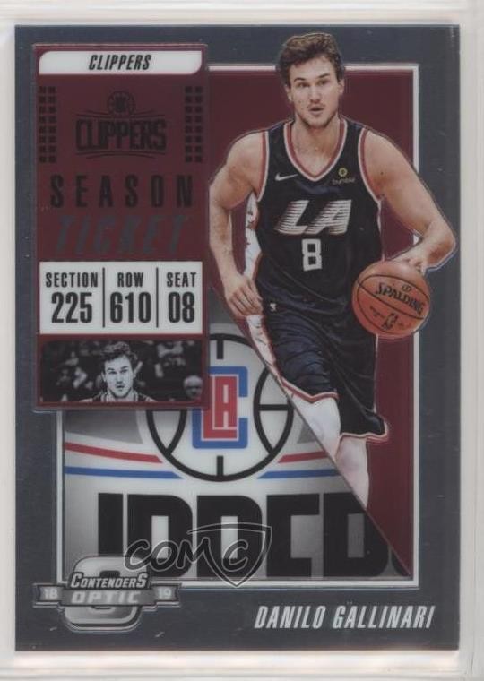 2018-19 Panini Contenders Optic Season Ticket Danilo Gallinari #71 eq1
