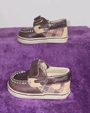 Sperry Top Sider Bluefish Crib Boat Shoes Baby Size 1M New In Box