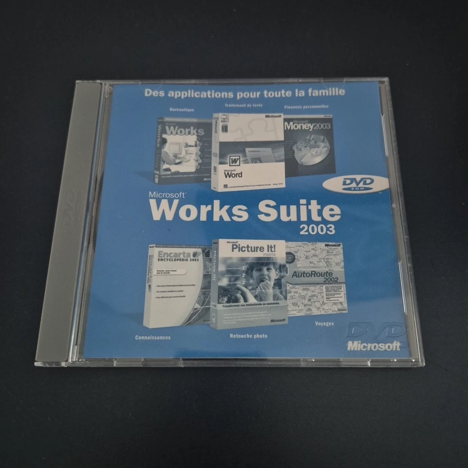 Microsoft Works Suite 2003 DVD neuf - Photo 1/1