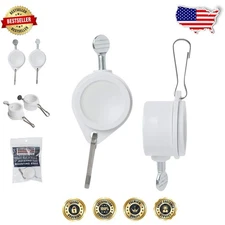 Outdoor Flag Mounting Rings with Rotating Feature - Set of 2 for Grommet Flags