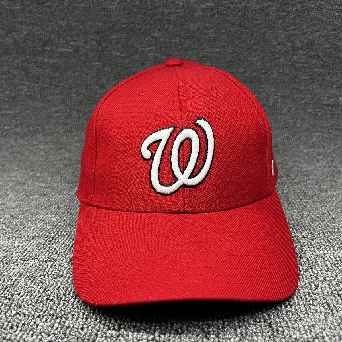 New '47 Brand Washington Nationals Red Clean Up Adjustable Baseball Hat Cap