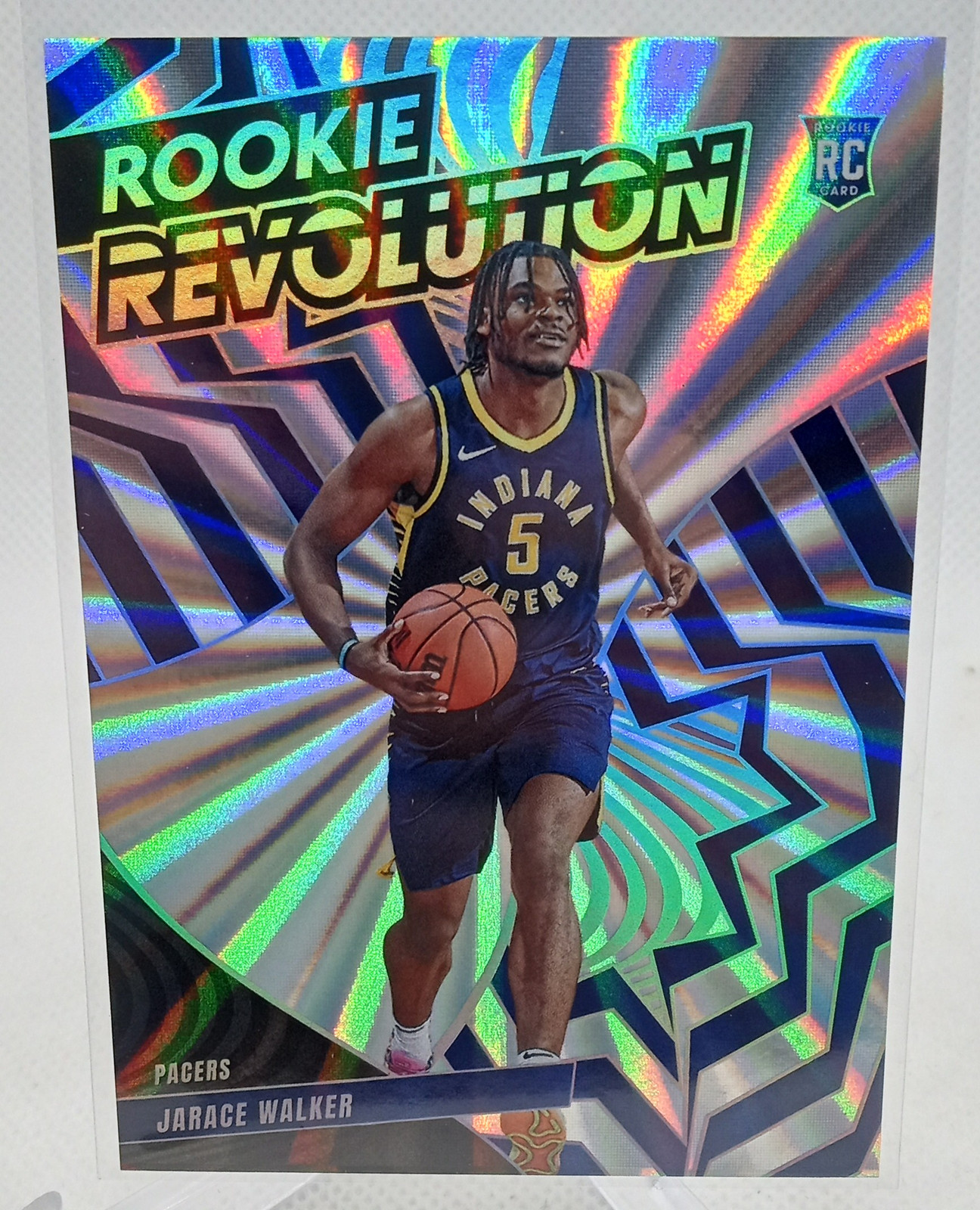 2023-24 Panini Revolution #16 Jarace Walker Rookie Revolution Sunburst #/75