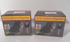 2 2024 Upgraded Solar Infrared Animal Repellent, Cat Repellent Outdoor, Squirrel