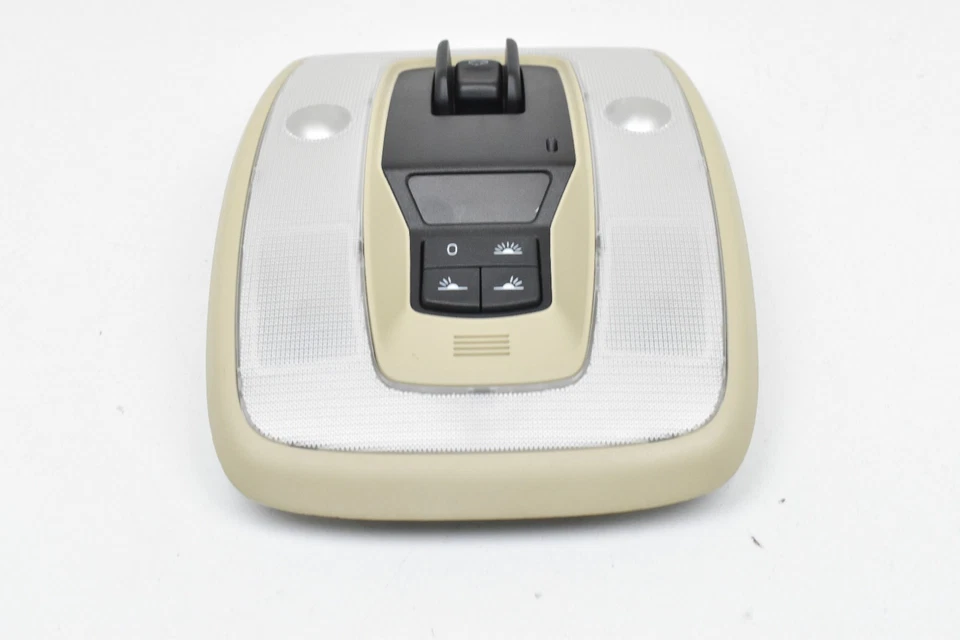 Volvo S60 2014-2018 consola superior beige domo luz mapa lámpara OEM 39819982 Foto 4 de 4