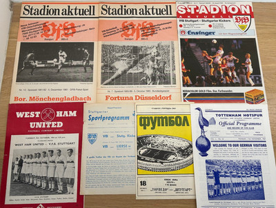 Programme - VFB STUTTGART - Auswahl