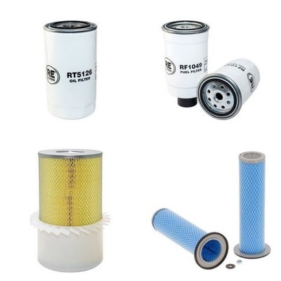 Filter Kit Für Dieci Icarus 40.14 TC Luft Öl Kraftstoff W/F4GE23B Motor YR2004-